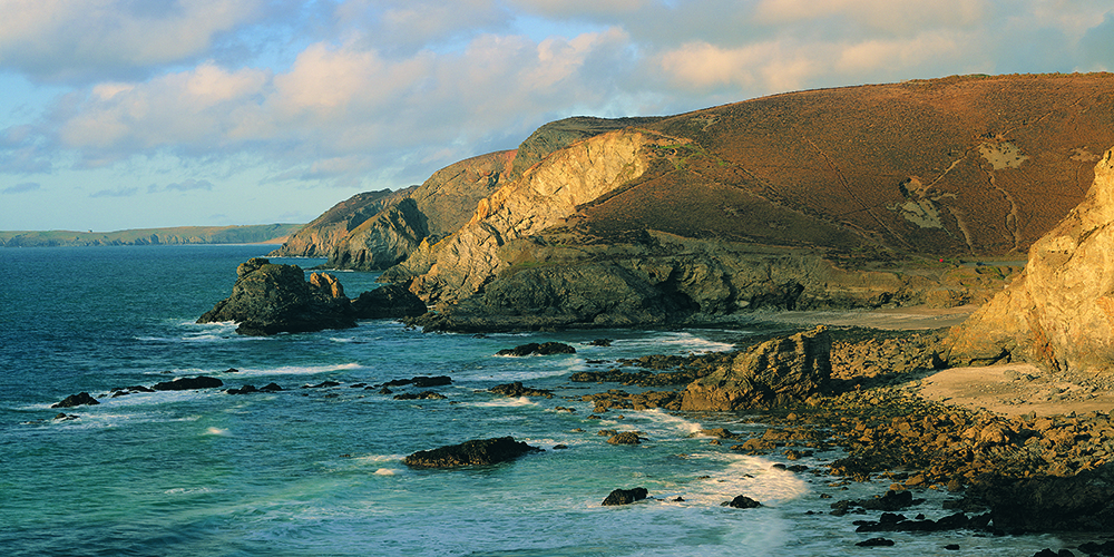 Winter Sun at Trevellas, St Agnes