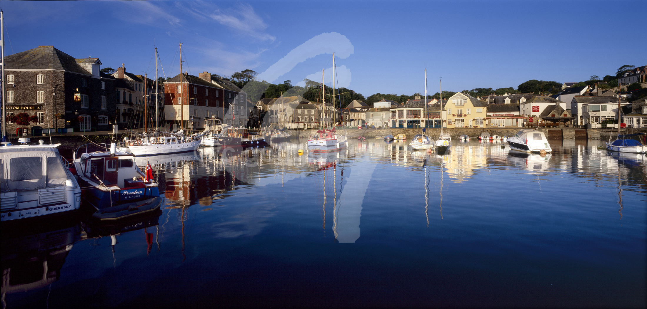 Morning at the Inner Harbour, Padstow